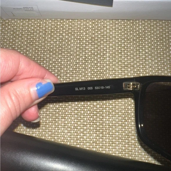 Authentic YSL black Sunglasses - Picture 6 of 8